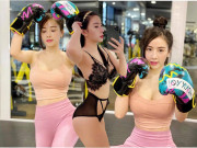 Làm đẹp - Đi tập gym, mỹ nữ hút mọi ánh nhìn vào vòng đầy đặn, trắng hồng mịn màng