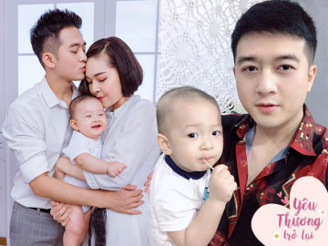 Cưới 4 năm mới có con, Đinh Ứng Phi Trường làm bố bỉm sữa vẫn bị vợ kêu “đẻ thuê”