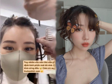 Min ra tay hướng dẫn cách làm tóc cho các nàng trán cao lại thiếu tóc mai siêu đỉnh