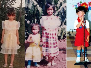 Hồ Ngọc Hà, H’hen Niê và loạt sao Việt đăng ảnh thuở bé nhân dịp 1/6 gây "sốt"