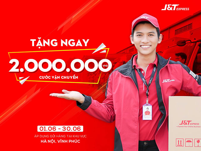 Chuyển phát nhanh Jamp;T Express hoàn tiền cước phí giao hàng trong tháng 6 - 1