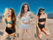 Thời trang - Hot girl xinh như thiên thần lăng xê mốt đồ bơi cạp cao, nàng eo "bánh mì" nên học ngay