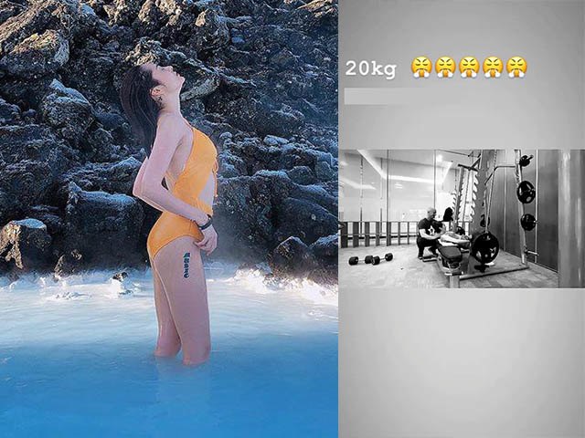 xưa rồi tập gym nhẹ nhàng, cao thái hà nâng tạ khi the dể có vóc dáng siêu chuẩn - 9