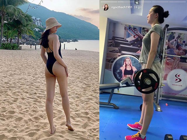 xưa rồi tập gym nhẹ nhàng, cao thái hà nâng tạ khi the dể có vóc dáng siêu chuẩn - 10