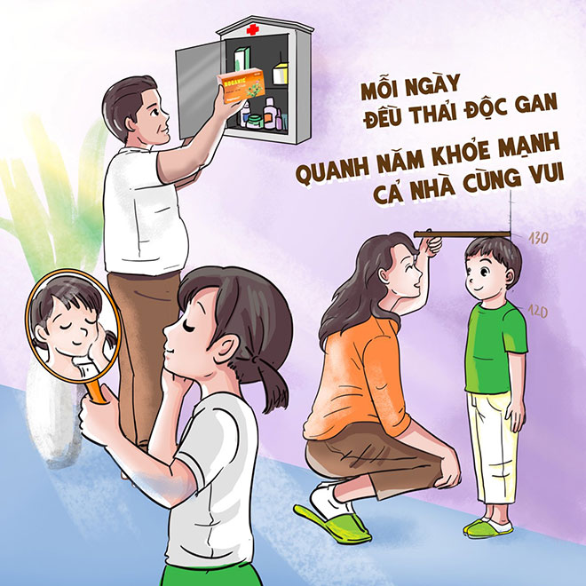 Thải độc gan mỗi ngày giúp cơ quan khỏe mạnh. 
