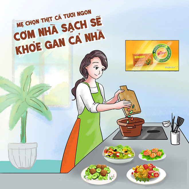 Lựa chọn thực phẩm lành mạnh, dinh dưỡng hợp lý giúp bảo vệ lá gan. 