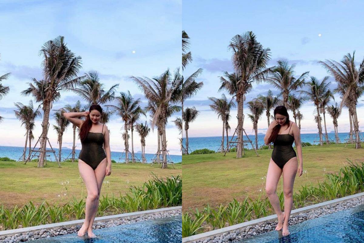 Mặc áo tắm khoe dáng, Phan Như Thảo amp;#34;đấu khẩuamp;#34; trên MXH khi bị chê không giảm cân sau sinh - 2