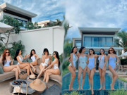 Làm đẹp - Hội bạn thân diện bikini khoe ngực nở, eo thon đẹp làm dân tình bấn loạn