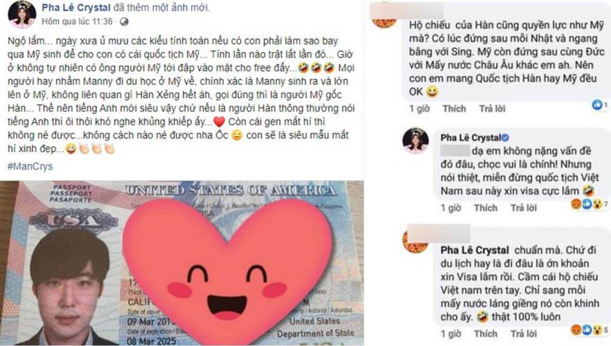 Pha Lê từ chối lên tiếng sau phát ngôn không muốn con mang quốc tịch Việt Nam - 3