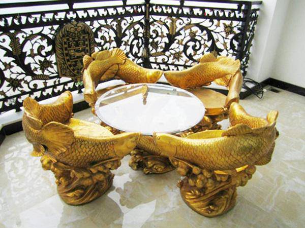 Dát vàng từ cánh cổng cho đến quân cờ, biệt thự nhà chồng Hà Tăng hoành tráng thế nào? - 10