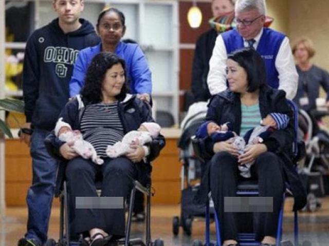 Hai chị em ruột sinh đôi cùng một ngày, kết quả xác nhận 4 đứa trẻ cùng một cha