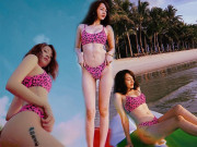 Làm đẹp - Bảo Anh “đốt mắt” dân tình khi diện bikini, dù gầy nhưng vòng 3 vẫn căng tròn