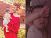 Giải trí - Lan Khuê khoe dáng con ngủ, than trời vì trở lại "kiếp phục dịch" quý tử do thiếu người