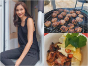 Bếp Eva - Tăng Thanh Hà về nhà mẹ đẻ làm bún chả, dân tình lại tranh cãi vì điểm thiếu thẩm mỹ