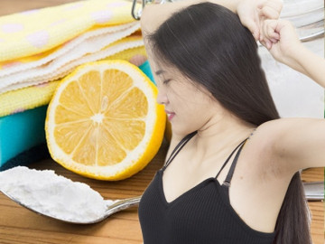 Có ngay 6 cách  trị hôi nách dứt điểm tại nhà để bạn không bị xa lánh trong mùa hè
