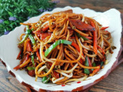 Bếp Eva - Xào mì, đừng vội cho ngay vào chảo, thêm hai bước nữa mì sẽ không bị dính vào nhau