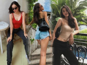 Thời trang - Diện shorts ngắn cũn cỡn khoe mông cong, Tiểu Vy lăng xê lại mốt quần “Katun” siêu hot một thời