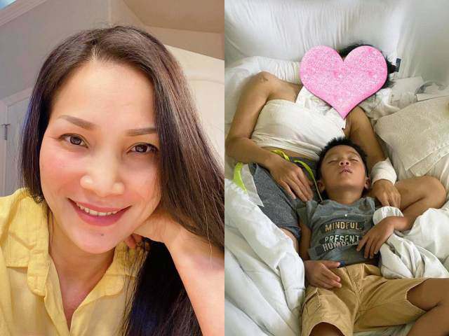 Ảnh mới nhất của Hồng Ngọc sau 1 tháng bỏng nặng được ví như có phép màu