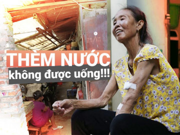 Giữa Hà Nội, nắng nóng 40 độ, có những người nóng không dám vào nhà, khát không dám uống nước