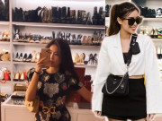 Thời trang - Tủ giày hiệu hàng trăm đôi, Rich Kid Tiên Nguyễn chọn 1 đôi mix đồ mà toát mồ hôi hột