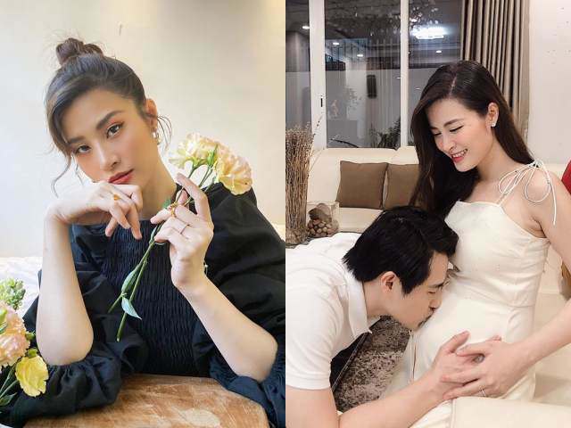 Kể chuyện chồng áp tai nghe con đạp, Đông Nhi được cho là vô tình để lộ giới tính con