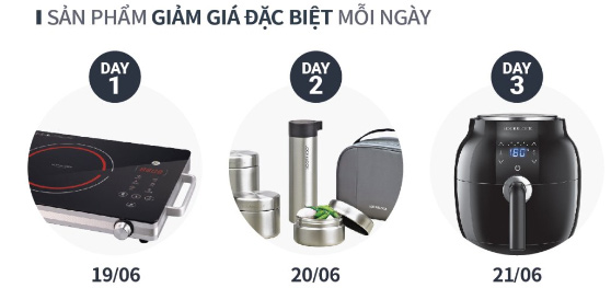 Giảm giá đến 50% khi mua đồ gia dụng Lockamp;Lock tại F2C Long Hậu và F2C Bắc Ninh - 2