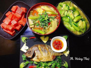 Mâm cơm HOT MXH - 9X đảm đang, một tháng chỉ chi 3 triệu đồng tiền thức ăn mà bữa nào cũng ngon, hấp dẫn