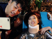 Giải trí - Sự thật chuyện "Hân hoa hậu" Thúy Ngân chấn thương cổ, gãy mũi phải "làm lại" mặt vì quay phim