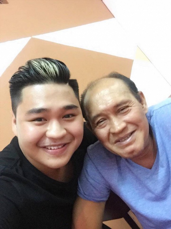 Duy Phương và con trai Duy Phước