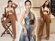 Thời trang - Đụng hàng đàn em Thúy Ngân, mẹ hai con Lưu Hương Giang chơi chiêu phối đơn giản vẫn sang ngút ngàn