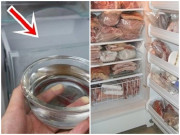 Nhà đẹp - Chị em mách nhau đặt bát nước trong tủ lạnh qua đêm, sáng ra sẽ thấy nhiều bất ngờ