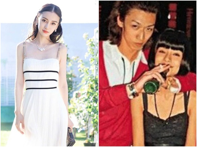 Hình ảnh Angelababy đi hầu rượu hơn 10 năm trước được đăng tải
