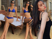Làm đẹp - Hoa hậu Tiểu Vy 19 tuổi đã trổ mã hơn người, tự tin khoe cơ bụng cuồn cuộn với bikini