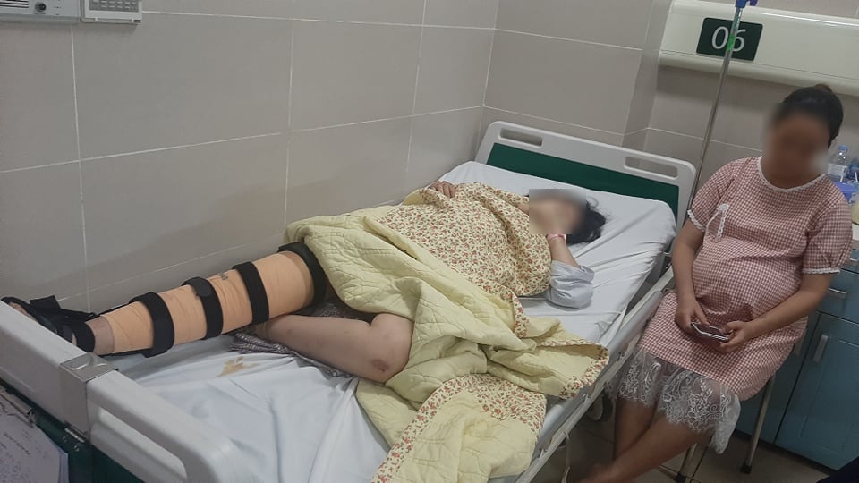Thai phụ bị “ma men” tông dẫn đến sảy thai.