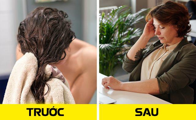 Đi ngủ với mái tóc ẩm, bạn sẽ phải chịu 8 hậu quả chẳng một ai mong muốn này - 3