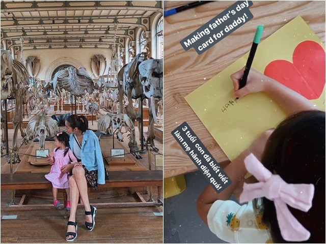 Sao Việt 24h: Con gái Tăng Thanh Hà 3 tuổi đã biết viết chữ rành rọt, làm mẹ hãnh diện