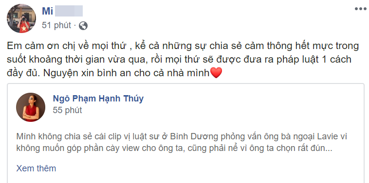 Bảo mẫu lên tiếng khi bị mẹ Mai Phương tố amp;#34;bắt cócamp;#34; bé Lavie, Hạnh Thuý không ngại bênh vực - 3