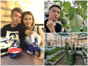 Nhà đẹp - Lấy vợ giám đốc, Phạm Trưởng ở nhà tiền tỷ, trồng rau cả nhà ăn không hết