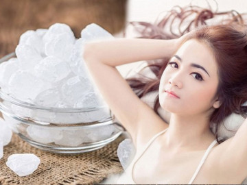 Chà đến đâu mùi hôi sạch đến đó với 3 công thức trị hôi nách bằng phèn chua