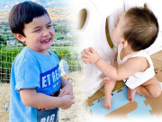 Làm mẹ - Nhóc tỳ sao Việt "tài không đợi tuổi": 5 tháng biết gọi mẹ, hơn 2 tuổi nói 4 thứ tiếng