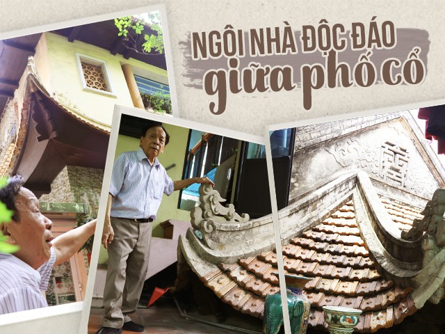 Biệt thự phố cổ có 1 không 2: Nền lát nguyên khối, bước vào mát lạnh sống lưng