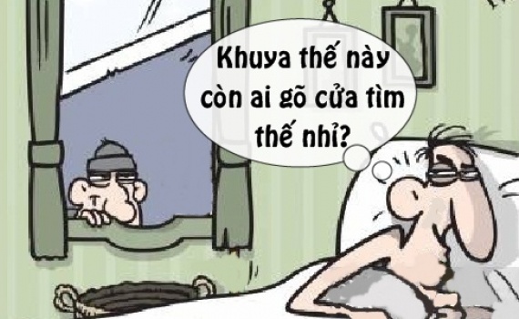 Truyện cười hay: amp;#34;Ngã ngửaamp;#34; với sư tổ của ăn trộm - 2