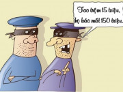 Eva tám - Truyện cười hay: "Ngã ngửa" với sư tổ của ăn trộm