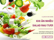 Clip Eva - 5 lợi ích sức khỏe có được khi bạn ăn nhiều salad rau tươi