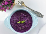 Làm mẹ - Cách nấu cháo thịt bò khoai lang cho bé ăn dặm giàu dinh dưỡng