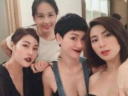 Giải trí - Hội bạn thân của hoa hậu Việt có vòng một gần 100cm: Toàn gái xinh, "đại gia ngầm"