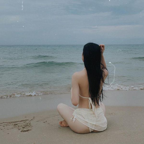 Chụp hình diện bikini, Jun Vũ khoe khéo ưu điểm vóc dáng khác cũng hoàn hảo chẳng thua vòng 1 - 1