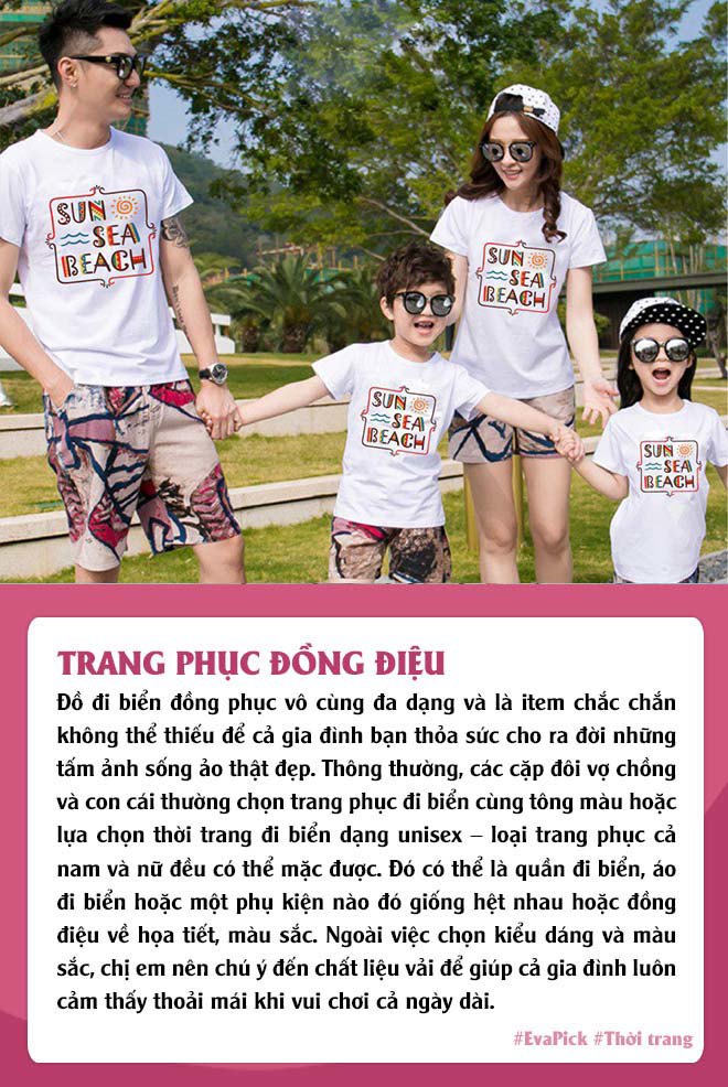 di bien ngay he, chi em cu sam 6 mon do thoi trang nay la dep deu ca gia dinh - 1