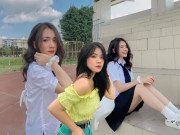 Thời trang - Mỹ nữ xinh như "Thiên thần áo trắng" khi đi học, style ở nhà lại gợi cảm đến ngẩn ngơ