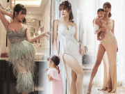Làm đẹp - Chụp ảnh cùng 2 con, sắc vóc quyến rũ của mẹ bỉm sữa Diệp Lâm Anh chiếm hết spotlight